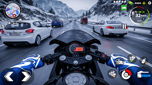 Bike Rider City Driver Game ekran görüntüsü