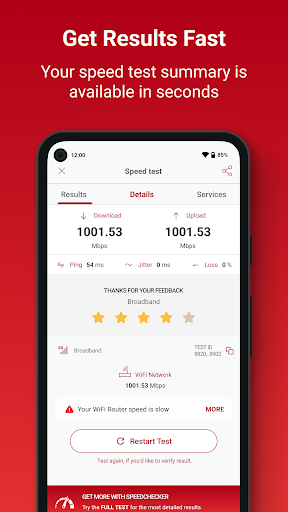 SpeedChecker - Hız Testi ekran görüntüsü