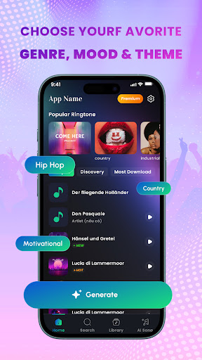 Songs Ringtones for Android ekran görüntüsü