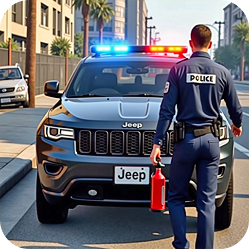 US Police Cop chase car game