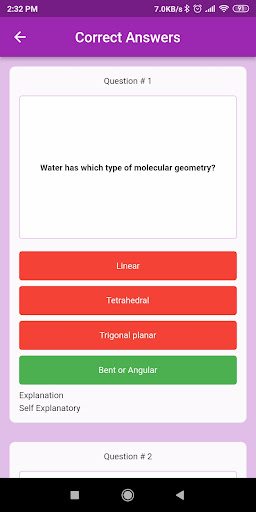 Chemistry Quiz ekran görüntüsü