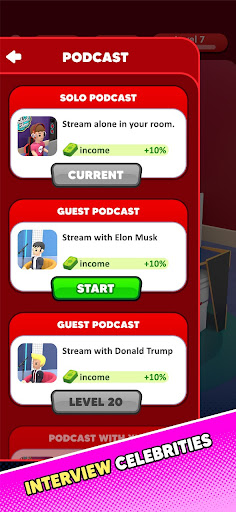 Idle Podcast Studio ekran görüntüsü
