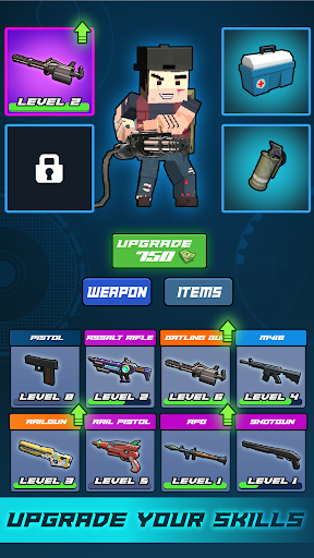 Zombie Craft War: Pixel Gun 3D ekran görüntüsü