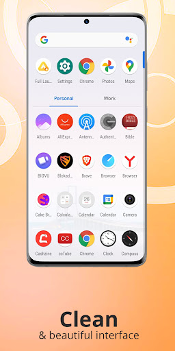 Full Launcher: Fresh & Clean ekran görüntüsü