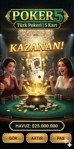 POKER5: Türk Pokeri | 5 Kart ekran görüntüsü