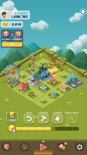 Merge Tycoon: 2048 Theme Park ekran görüntüsü