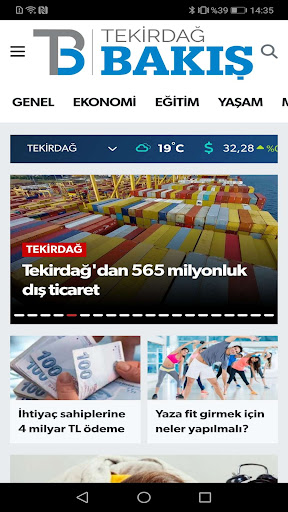 Tekirdağ Bakış ekran görüntüsü