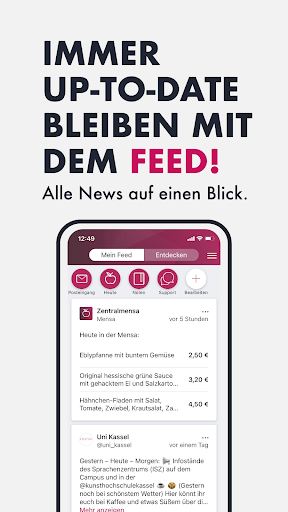Uni Kassel ekran görüntüsü