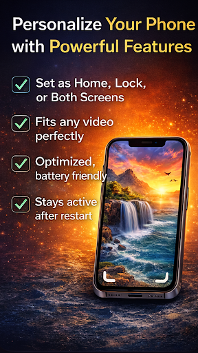 Set Video Live Wallpaper ekran görüntüsü
