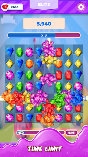 Jewels Match Blitz ekran görüntüsü
