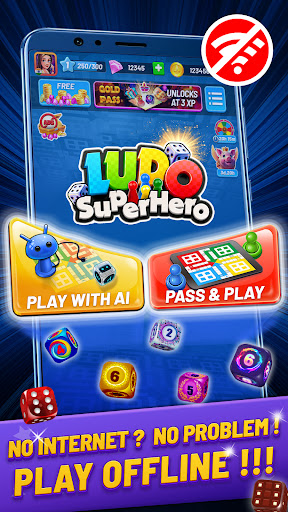 Ludo SuperHero - Fun dice game ekran görüntüsü