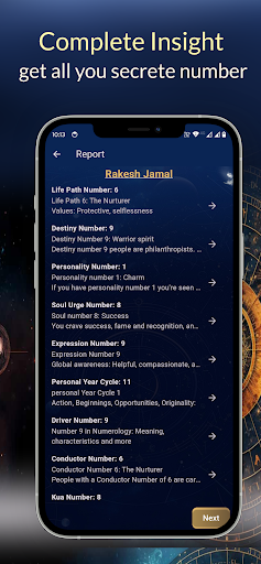 Numerology - Prediction ekran görüntüsü