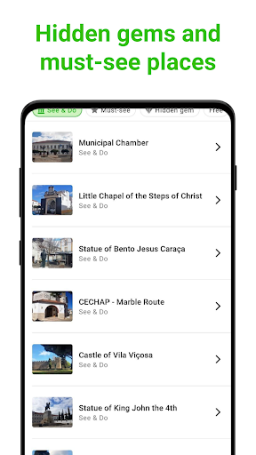 Vila Viçosa SmartGuide ekran görüntüsü
