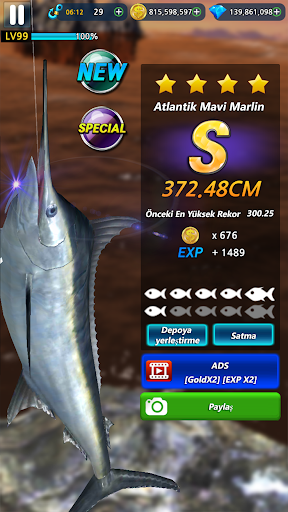 Monster Fishing 2025 ekran görüntüsü
