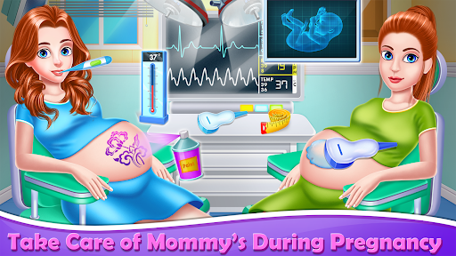 Mommy BFFs Pregnancy Game ekran görüntüsü