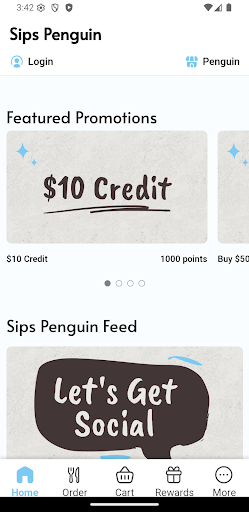 Sips Penguin ekran görüntüsü