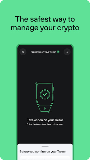 Trezor Suite ekran görüntüsü