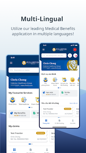 Fullerton Health Concierge ekran görüntüsü