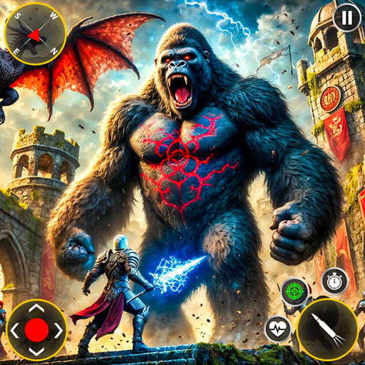 Wild Gorilla City Attack