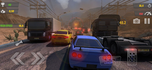Racing Alpha Overtake Car Game ekran görüntüsü