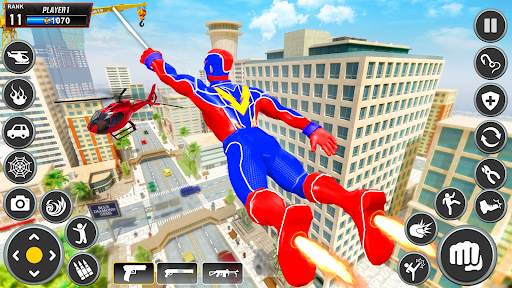 Spider Rope Hero: Action Game ekran görüntüsü