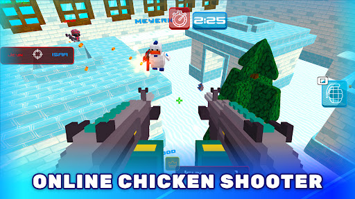Chicken Attack - Silah Oyunu ekran görüntüsü