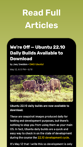 Pluma RSS Reader ekran görüntüsü