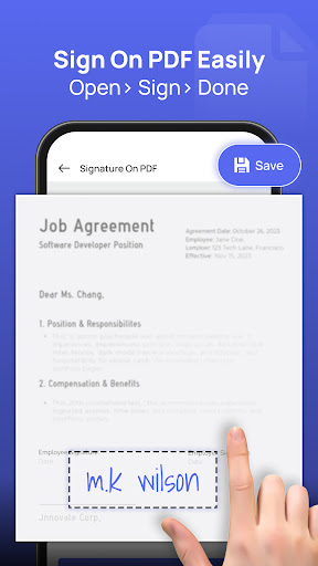 eSignature Maker & PDF Signer ekran görüntüsü