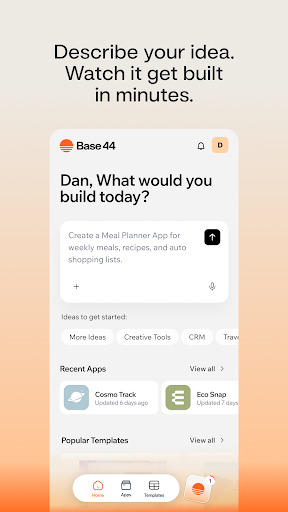 Base44: Build Apps with AI ekran görüntüsü
