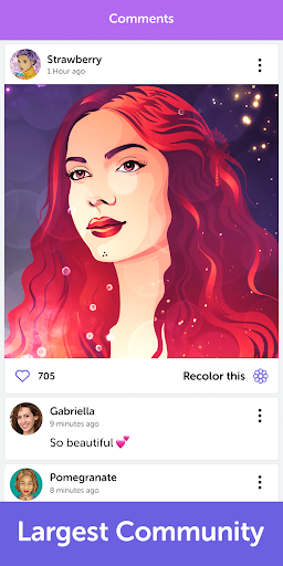 Recolor - Art Coloring Pages ekran görüntüsü