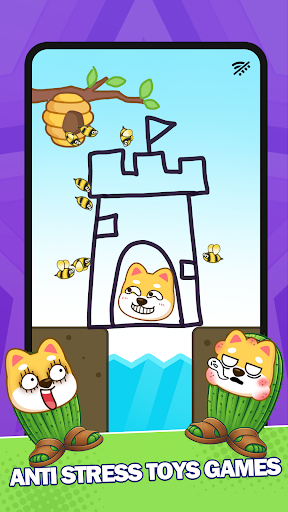 Drawing Line-Mini Puzzle games ekran görüntüsü