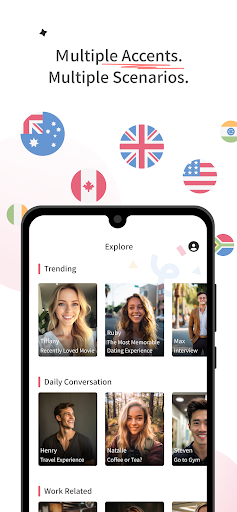 Dori Speak AI English Learning ekran görüntüsü