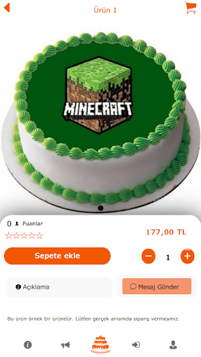 Pastacılar ekran görüntüsü
