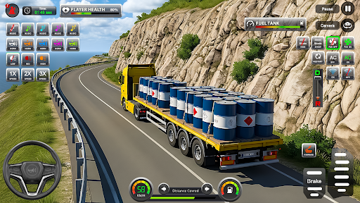 Euro Truck Transporter 3d ekran görüntüsü