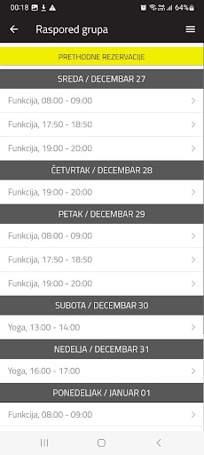 Gladiator Xxl Gym ekran görüntüsü