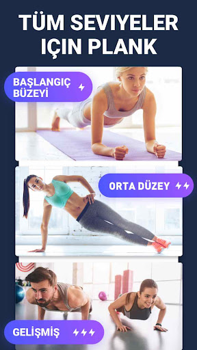 Evde Plank Egzersizleri ekran görüntüsü
