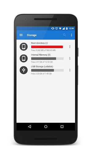 MK Explorer (File manager) ekran görüntüsü