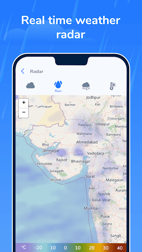Rain Alerts: Weather forecasts ekran görüntüsü