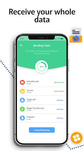 Data Transfer - Phone Clone ekran görüntüsü