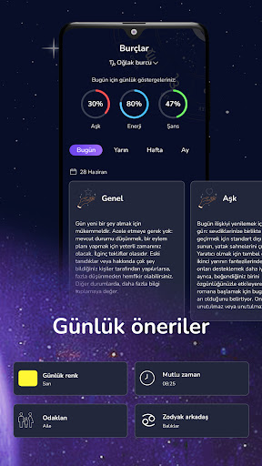 Palm okuyucu, Zodyak Burç 2026 ekran görüntüsü