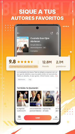 BueNovela - novela cuento ekran görüntüsü