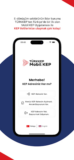 TÜRKKEP Mobil KEP ekran görüntüsü