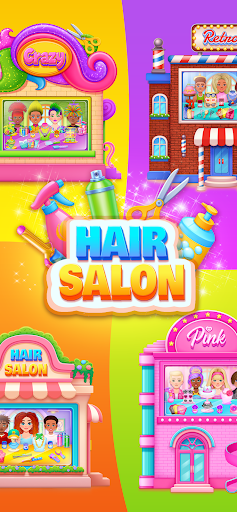 Hair Salon Games For Kids ekran görüntüsü