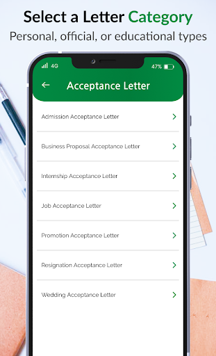 Letter & Application Maker ekran görüntüsü