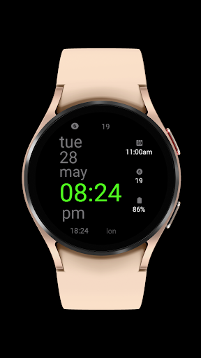 Something Large: Watchface ekran görüntüsü