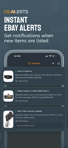 Alerts for eBay: Dealerts ekran görüntüsü