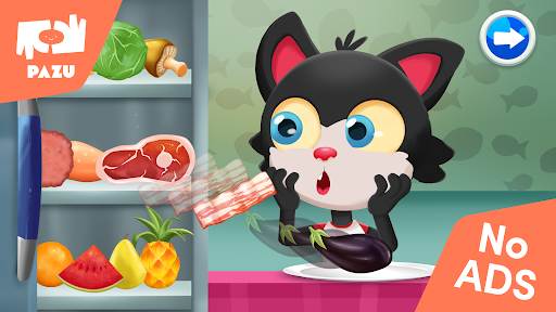 Paw Kitchen Kids Cooking Games ekran görüntüsü