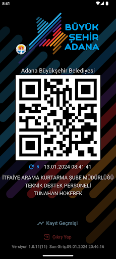 Adana BB PDKS ekran görüntüsü