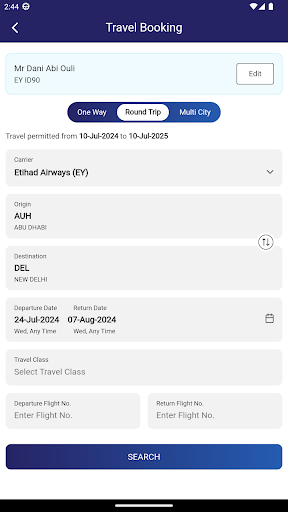iFly Etihad ekran görüntüsü