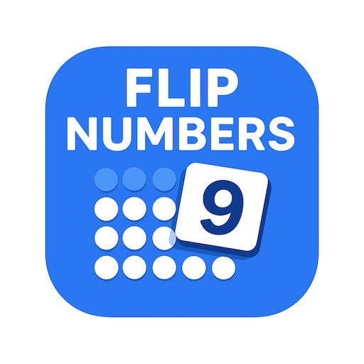 Flip Numbers Memory Game